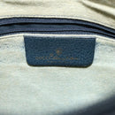 GUCCI GG Supreme Sherry Line Hand Bag PVC Navy Red 40 02 006 Auth 69897-20