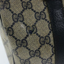 GUCCI GG Supreme Sherry Line Hand Bag PVC Navy Red 40 02 006 Auth 69897-5