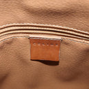 CELINE Macadam Canvas Hand Bag PVC 2way Brown Auth 69898-17