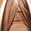 CELINE Macadam Canvas Hand Bag PVC 2way Brown Auth 69898-19