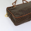 CELINE Macadam Canvas Shoulder Bag PVC Brown Auth 69901-10