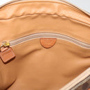 CELINE Macadam Canvas Shoulder Bag PVC Brown Auth 69901-18