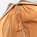 CELINE Macadam Canvas Shoulder Bag PVC Brown Auth 69901-20