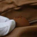 CELINE Macadam Canvas Shoulder Bag PVC Brown Auth 69901-12