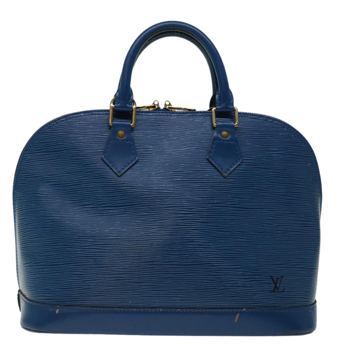 LOUIS VUITTON Epi Alma Hand Bag Toledo Blue M52145 LV Auth 69932 - 0