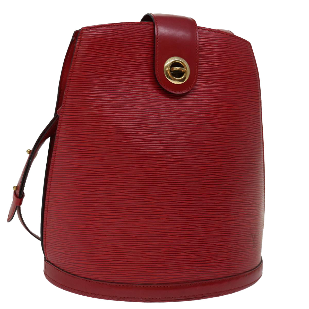 LOUIS VUITTON Epi Cluny Shoulder Bag Red M52257 LV Auth 69933