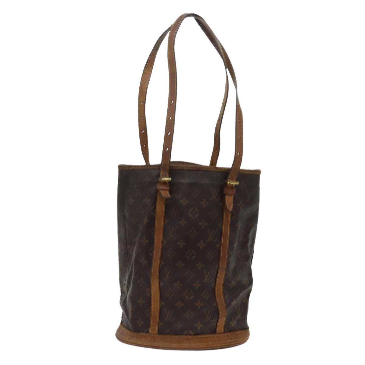 LOUIS VUITTON Monogram Bucket GM Shoulder Bag M42236 LV Auth 69938