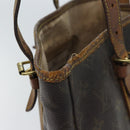 LOUIS VUITTON Monogram Bucket GM Shoulder Bag M42236 LV Auth 69938-5