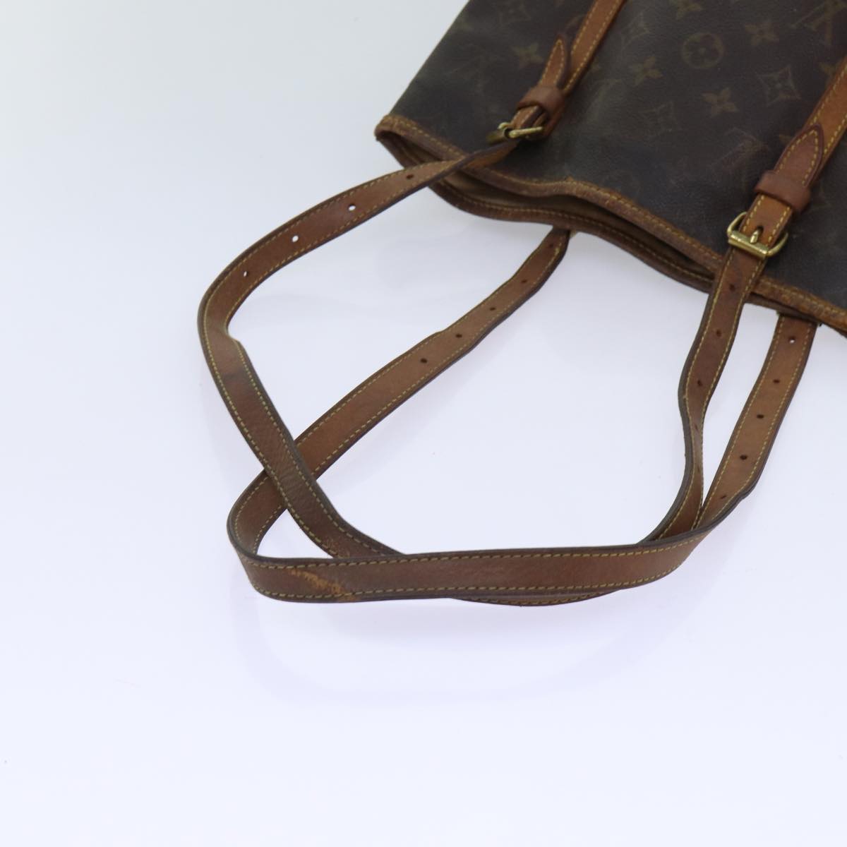 LOUIS VUITTON Monogram Bucket GM Shoulder Bag M42236 LV Auth 69938