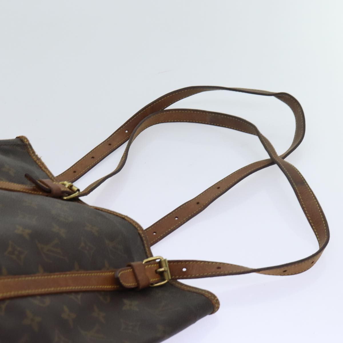 LOUIS VUITTON Monogram Bucket GM Shoulder Bag M42236 LV Auth 69938