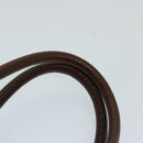 CELINE Hand Bag Nylon Khaki Auth 69940-8