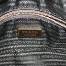 PRADA Hand Bag Nylon Beige Auth 69941-17