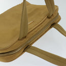 PRADA Hand Bag Nylon Beige Auth 69941-6