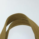 PRADA Hand Bag Nylon Beige Auth 69941-8