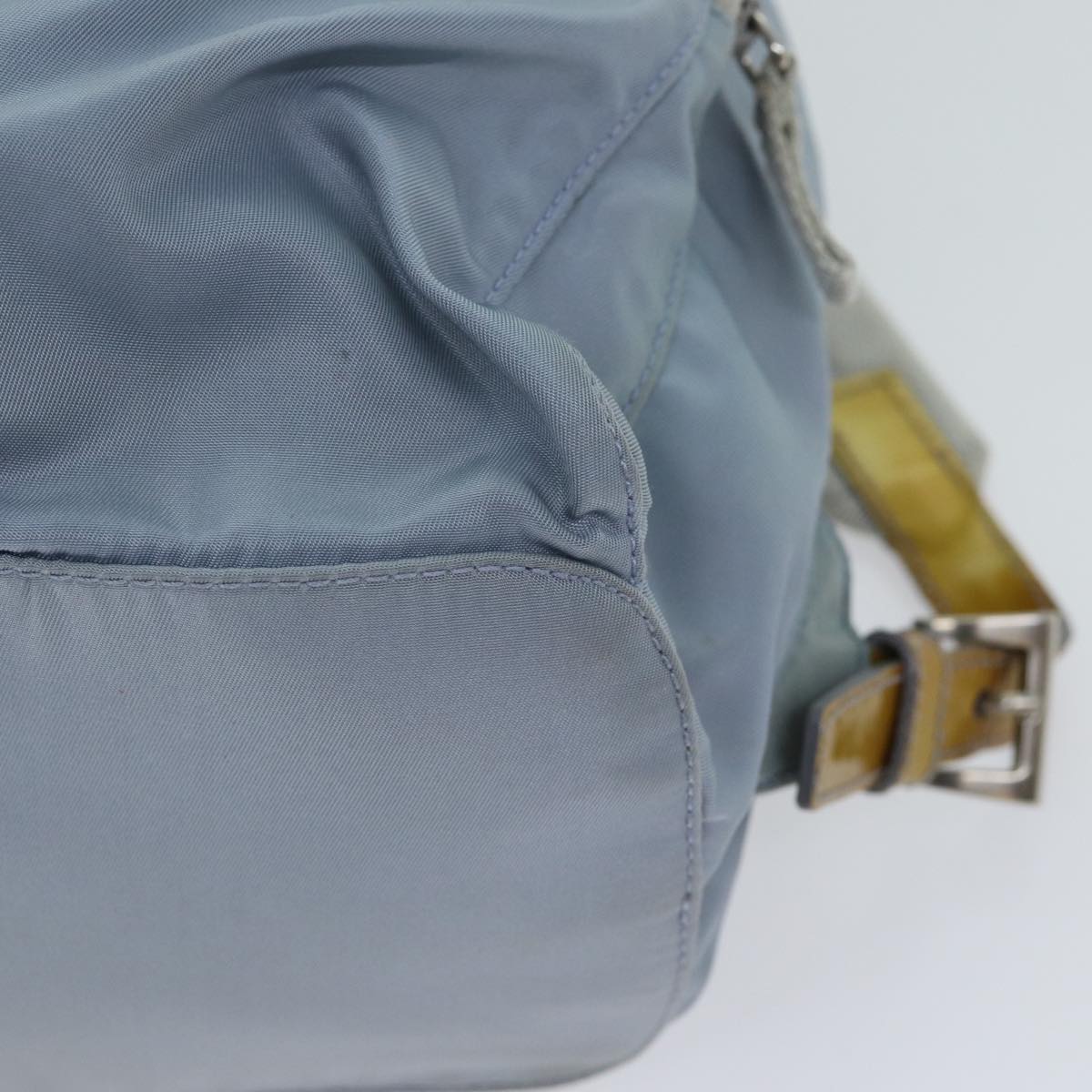 PRADA Backpack Nylon Light Blue Auth 69942