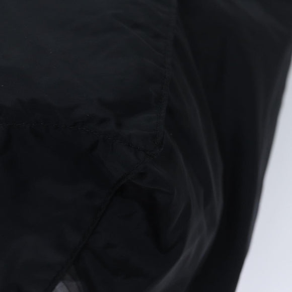 PRADA Tote Bag Nylon Black Gray Auth 69946