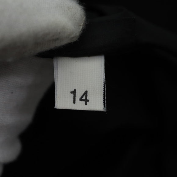 PRADA Tote Bag Nylon Black Gray Auth 69946