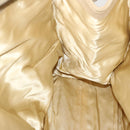 CHANEL Tote Bag Canvas Beige CC Auth 69969-18