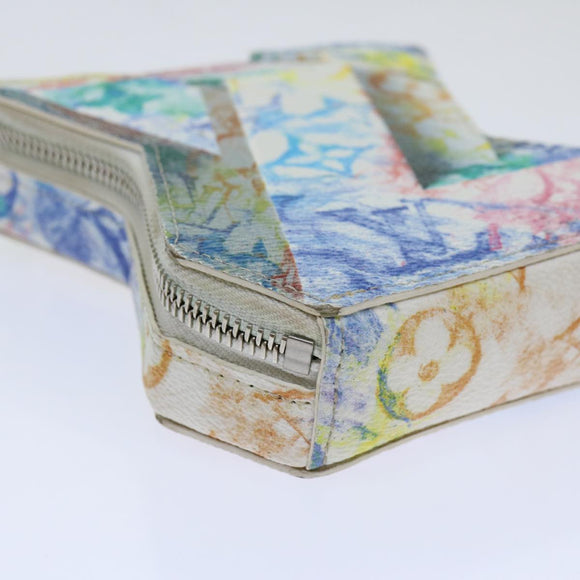 LOUIS VUITTON Monogram Pastel Colors LV Block Multicolor M57277 LV Auth 69979SM