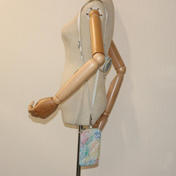 LOUIS VUITTON Monogram Pastel Colors LV Block Multicolor M57277 LV Auth 69979AM