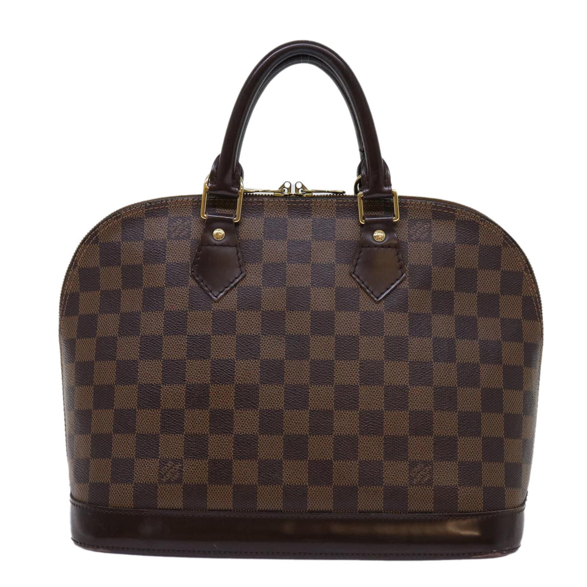 LOUIS VUITTON Damier Ebene Alma Hand Bag N51131 LV Auth 69984 - 0