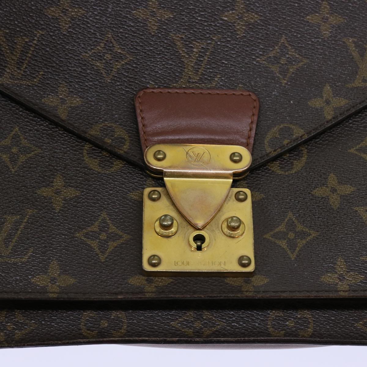 LOUIS VUITTON Monogram Monceau 26 Shoulder Bag 2way M51187 LV Auth 69987