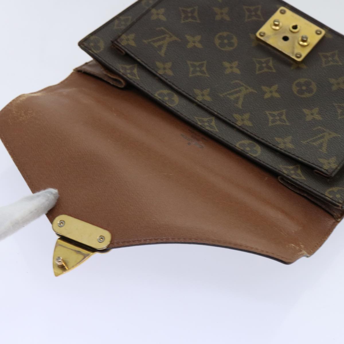 LOUIS VUITTON Monogram Monceau 26 Shoulder Bag 2way M51187 LV Auth 69987