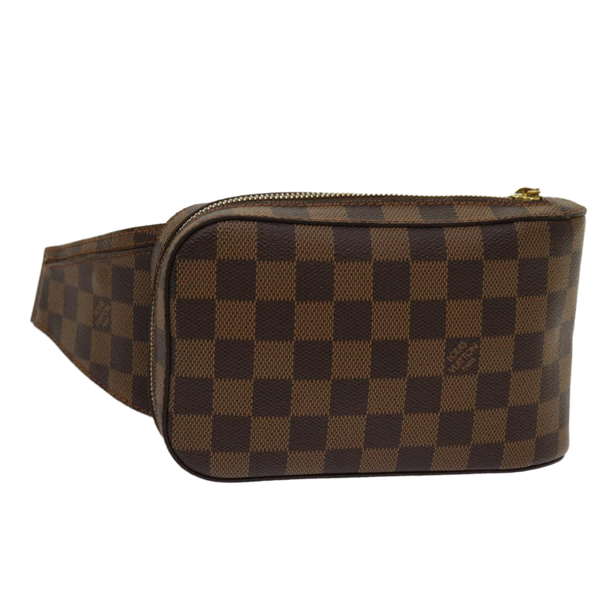 LOUIS VUITTON Damier Ebene Geronimos Shoulder Bag N51994 LV Auth 69998