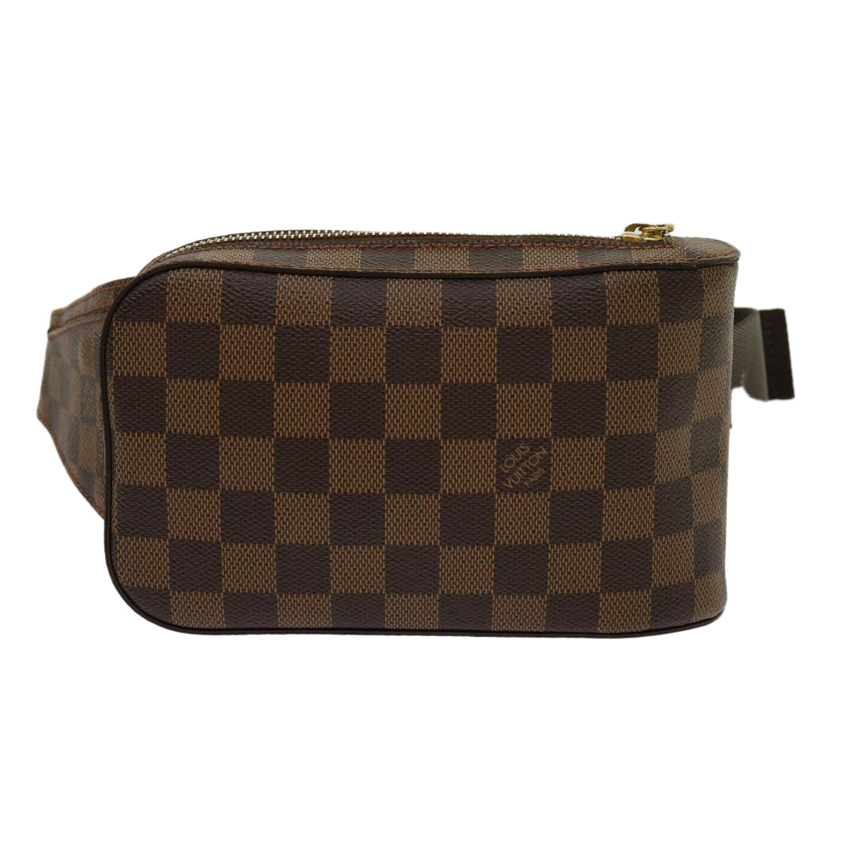 LOUIS VUITTON Damier Ebene Geronimos Shoulder Bag N51994 LV Auth 69998