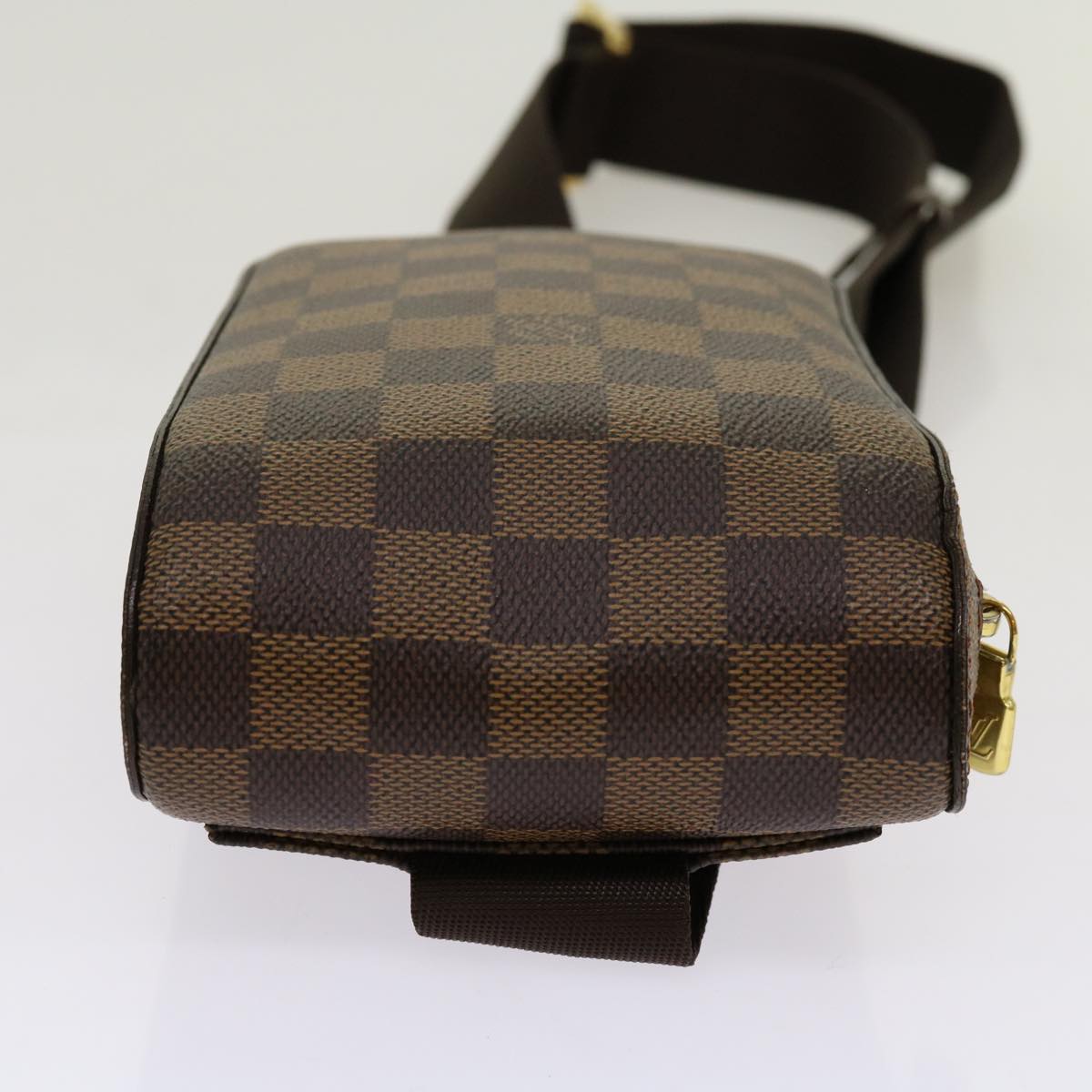 LOUIS VUITTON Damier Ebene Geronimos Shoulder Bag N51994 LV Auth 69998