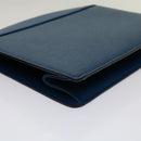 LOUIS VUITTON Epi Trousse Crete Pouch Blue M48405 LV Auth 70000-16