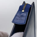 LOUIS VUITTON Epi Trousse Crete Pouch Blue M48405 LV Auth 70000-8