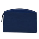 LOUIS VUITTON Epi Trousse Crete Pouch Blue M48405 LV Auth 70000-2