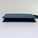LOUIS VUITTON Epi Trousse Crete Pouch Blue M48405 LV Auth 70000-6