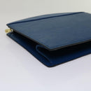 LOUIS VUITTON Epi Trousse Crete Pouch Blue M48405 LV Auth 70000-14