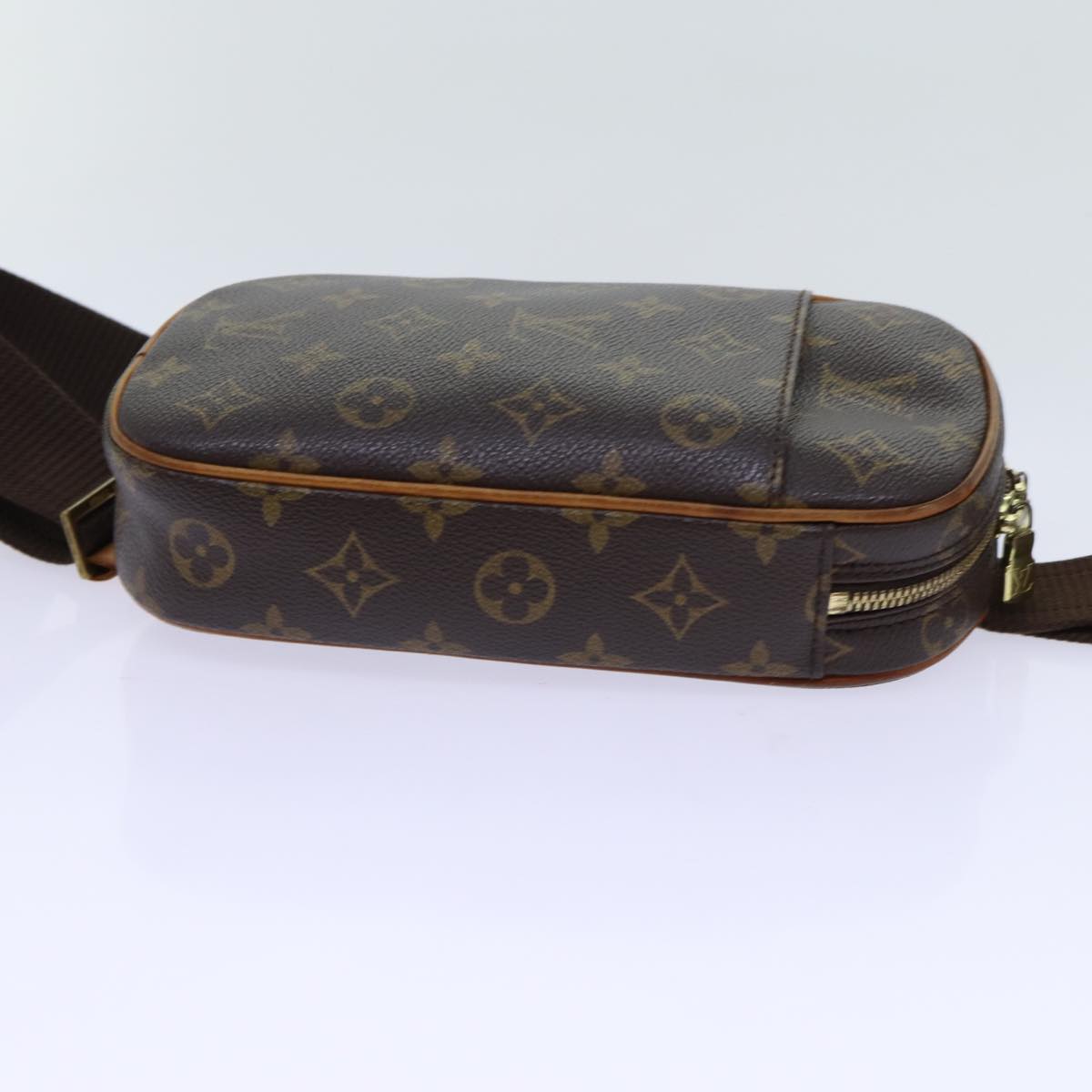 LOUIS VUITTON Monogram Pochette Gange Shoulder Bag M51870 LV Auth 70004