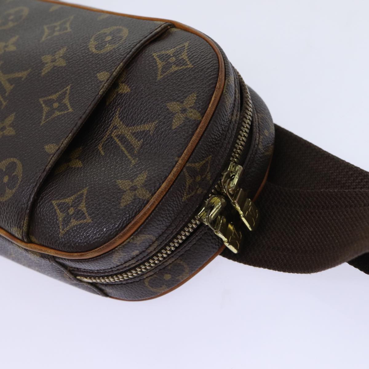 LOUIS VUITTON Monogram Pochette Gange Shoulder Bag M51870 LV Auth 70004