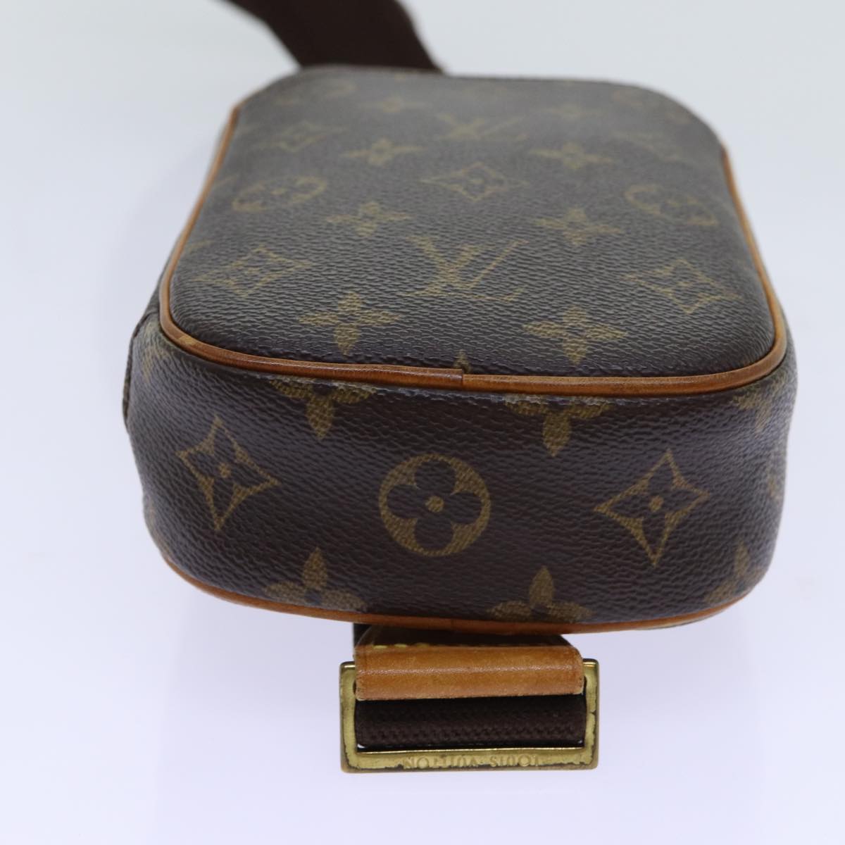 LOUIS VUITTON Monogram Pochette Gange Shoulder Bag M51870 LV Auth 70004