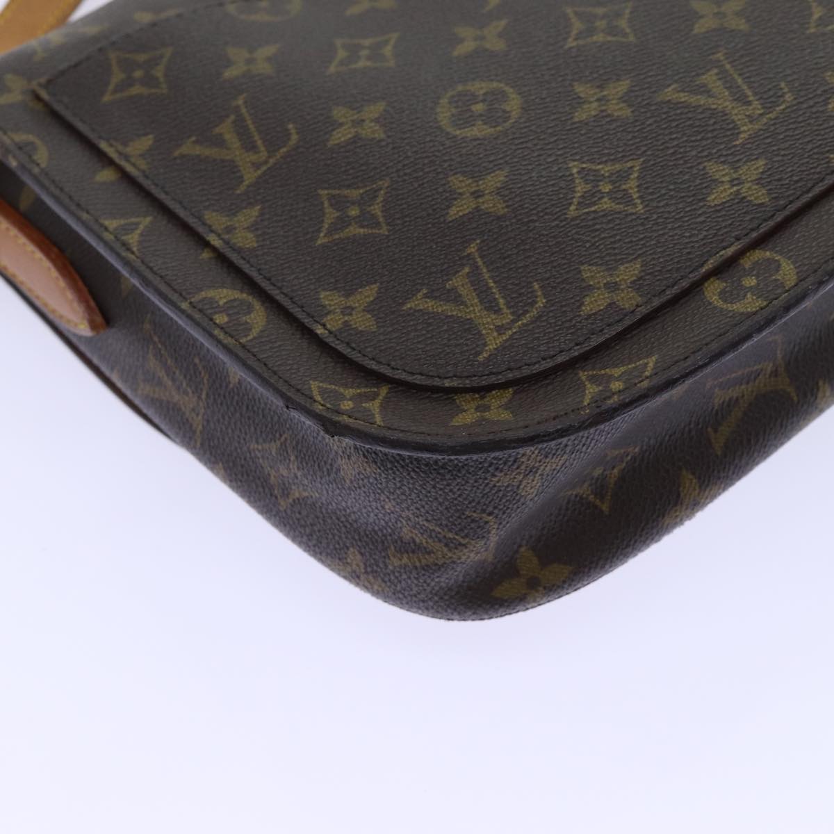 LOUIS VUITTON Monogram Saint Cloud GM Shoulder Bag M51242 LV Auth 70010