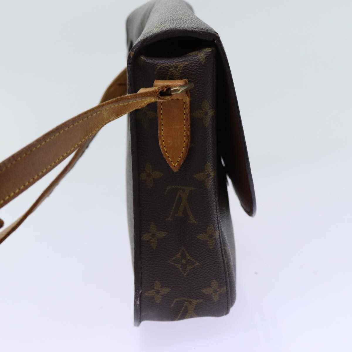 LOUIS VUITTON Monogram Saint Cloud GM Shoulder Bag M51242 LV Auth 70010