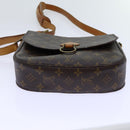 LOUIS VUITTON Monogram Saint Cloud GM Shoulder Bag M51242 LV Auth 70011-6
