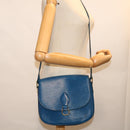 LOUIS VUITTON Epi Saint Cloud GM Shoulder Bag Blue M52195 LV Auth 70023-22