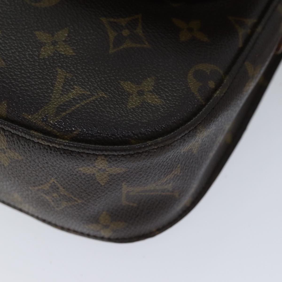 LOUIS VUITTON Monogram Saint Cloud GM Shoulder Bag M51242 LV Auth 70026