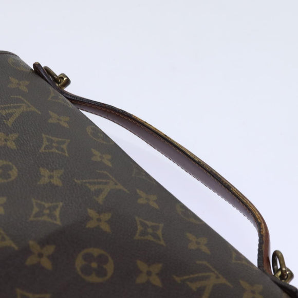LOUIS VUITTON Monogram Monceau 28 Hand Bag 2way M51185 LV Auth 70032
