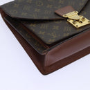 LOUIS VUITTON Monogram Monceau 28 Hand Bag 2way M51185 LV Auth 70032-17