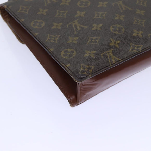LOUIS VUITTON Monogram Monceau 28 Hand Bag 2way M51185 LV Auth 70032