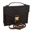 LOUIS VUITTON Monogram Monceau 28 Hand Bag 2way M51185 LV Auth 70032-1