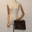 LOUIS VUITTON Monogram Monceau 28 Hand Bag 2way M51185 LV Auth 70032-29