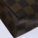 LOUIS VUITTON Damier Ebene Poche Toilette 26 Pouch N47543 LV Auth 70037-15
