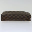 LOUIS VUITTON Damier Ebene Poche Toilette 26 Pouch N47543 LV Auth 70037-6